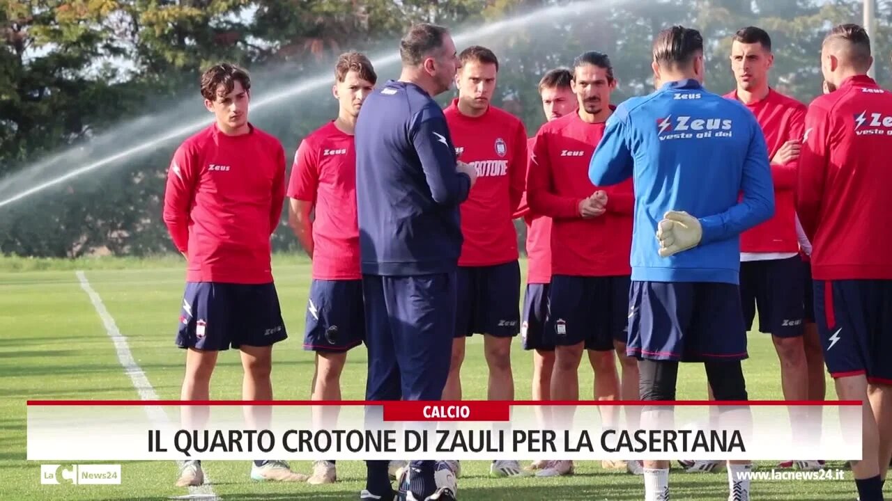 Il quarto Crotone di Zauli per la Casertana