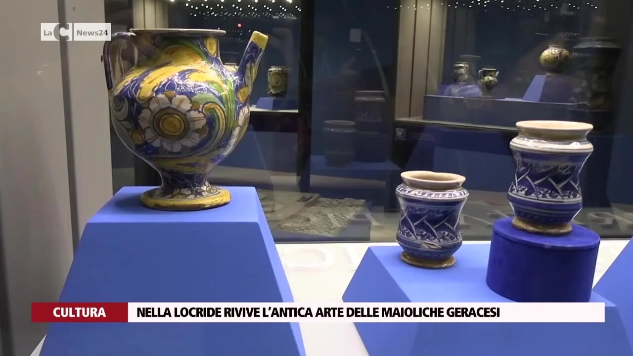 Nella locride rivive l’antica arte delle maioliche geracesi