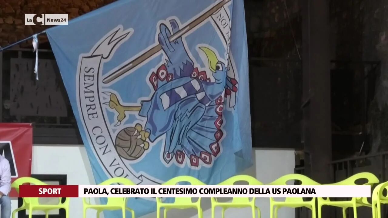 Paola, celebrato il centesimo compleanno della Us Paolana