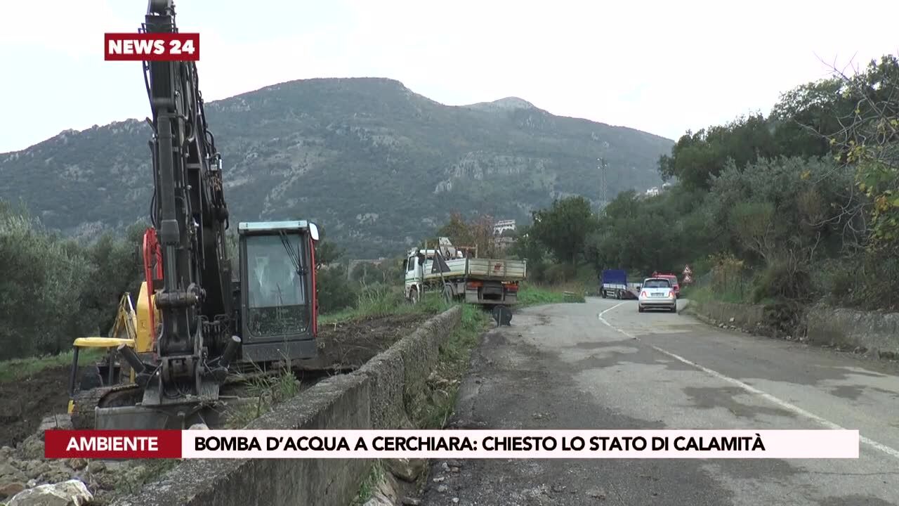 Bomba d’acqua a Cerchiara: chiesto lo stato di calamità