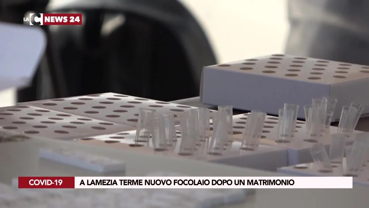 A Lamezia Terme nuovo focolaio dopo un matrimonio