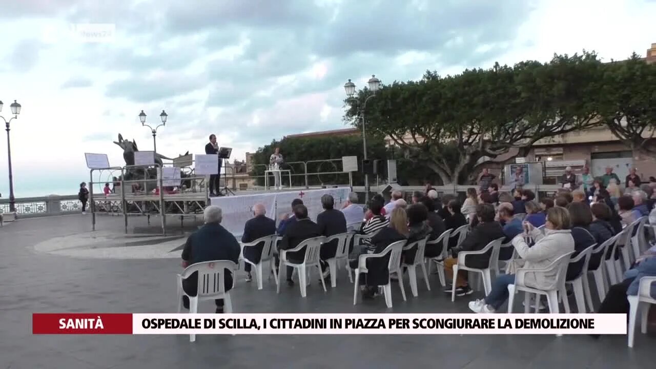 Ospedale di Scilla, i cittadini in piazza per scongiurare la demolizione