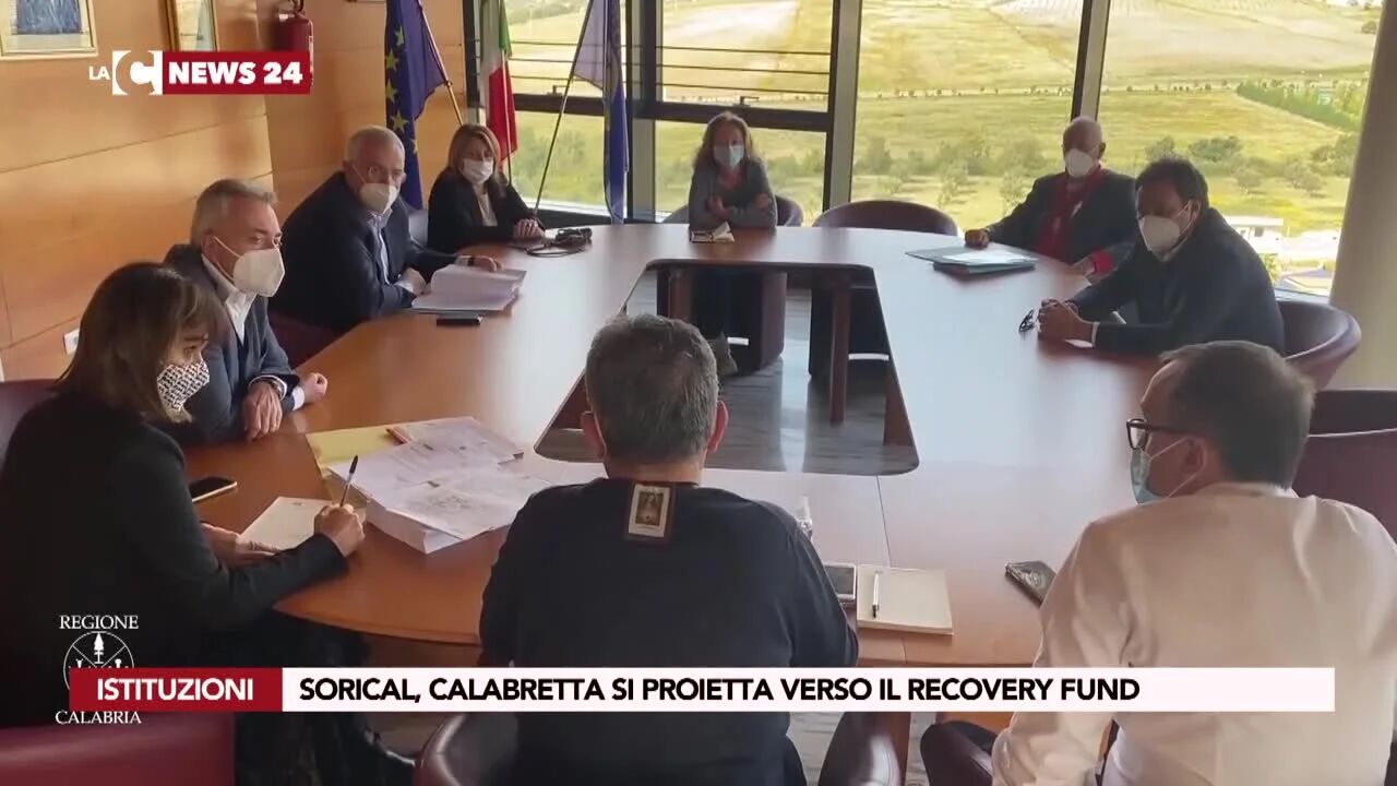 Sorical, Calabretta si proietta verso il recovery fund