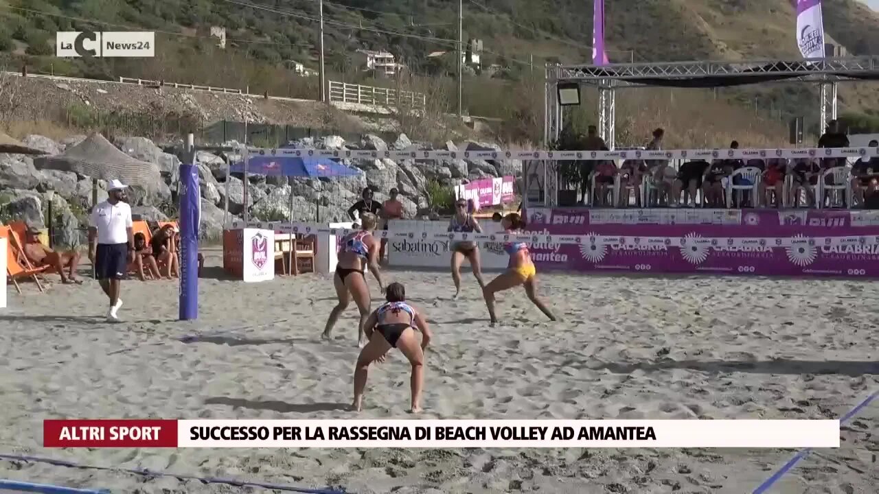 Successo per la rassegna di beach volley ad Amantea