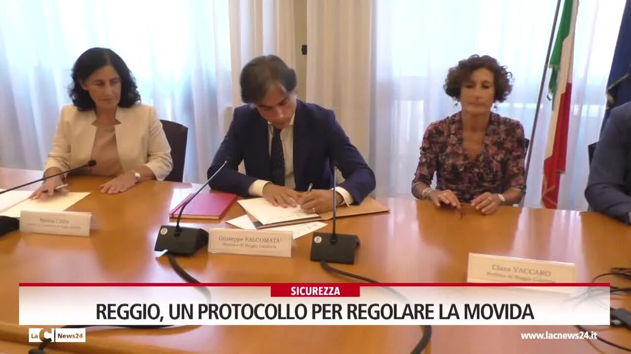 Reggio, un protocollo per regolare la Movida
