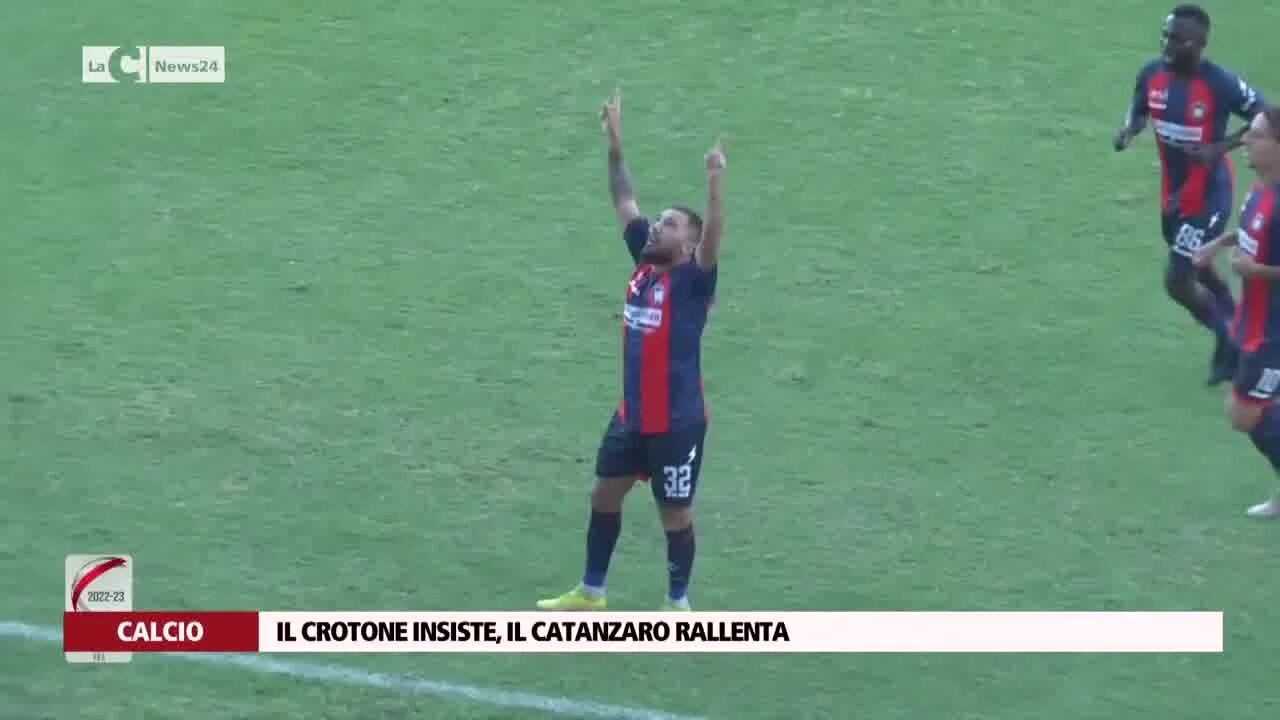 Il Crotone insiste, il Catanzaro rallenta