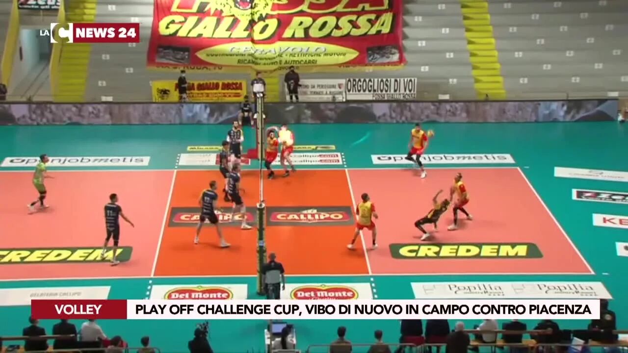 Play Off Challenge Cup, Vibo di nuovo in campo contro Piacenza