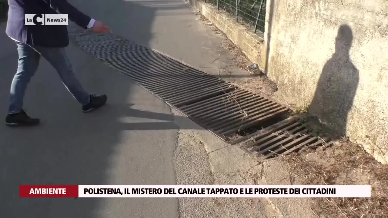 Polistena, il mistero del canale tappato e le proteste dei cittadini