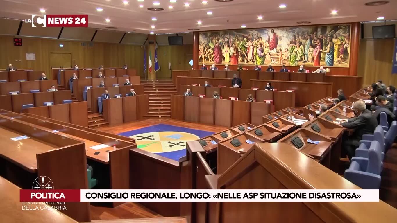 Consiglio Regionale, Longo: «Nelle Asp situazione disastrosa»