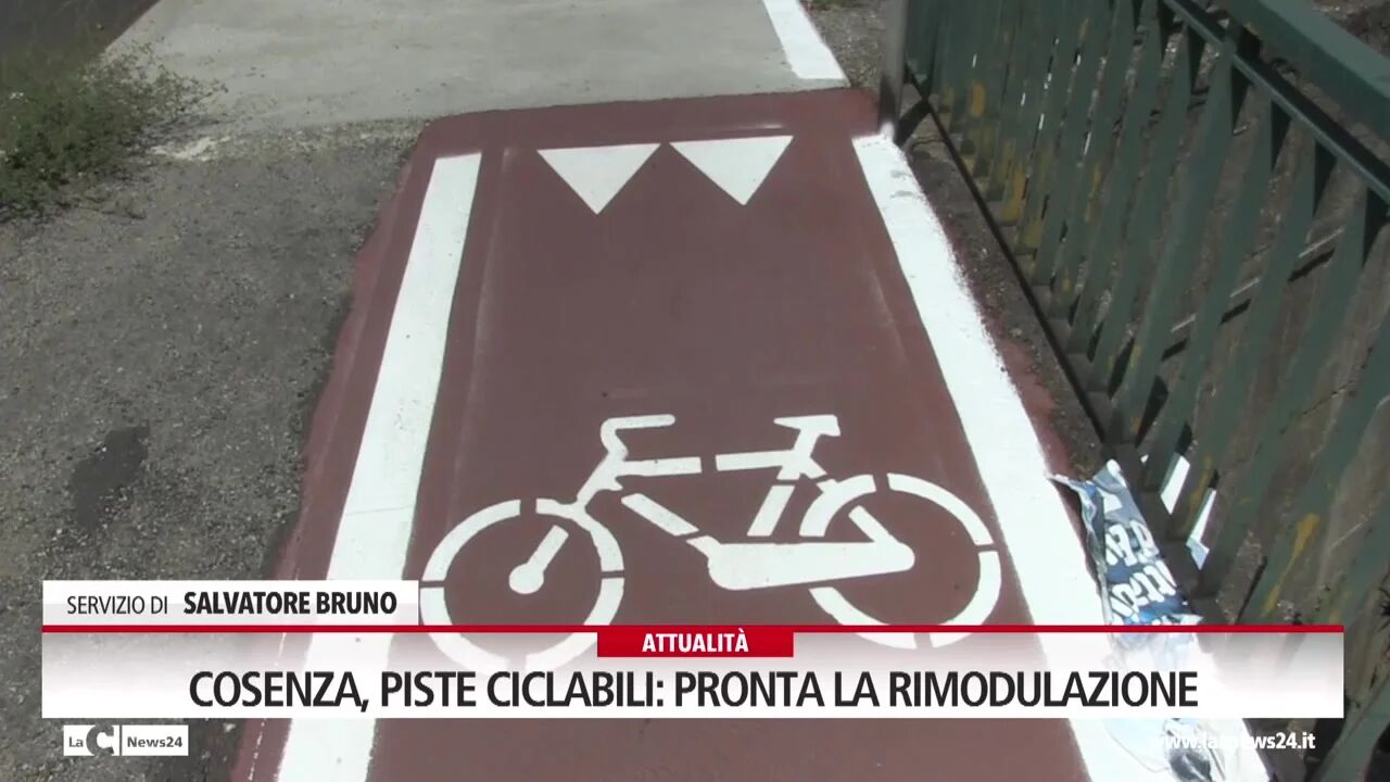 Cosenza, piste ciclabili pronta la rimodulazione