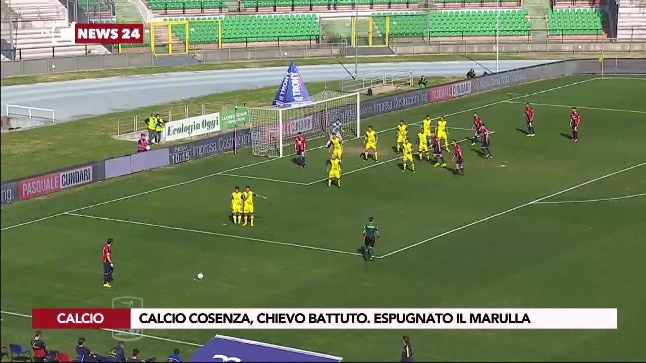 Calcio Cosenza, Chievo battuto. Espugnato il Marulla