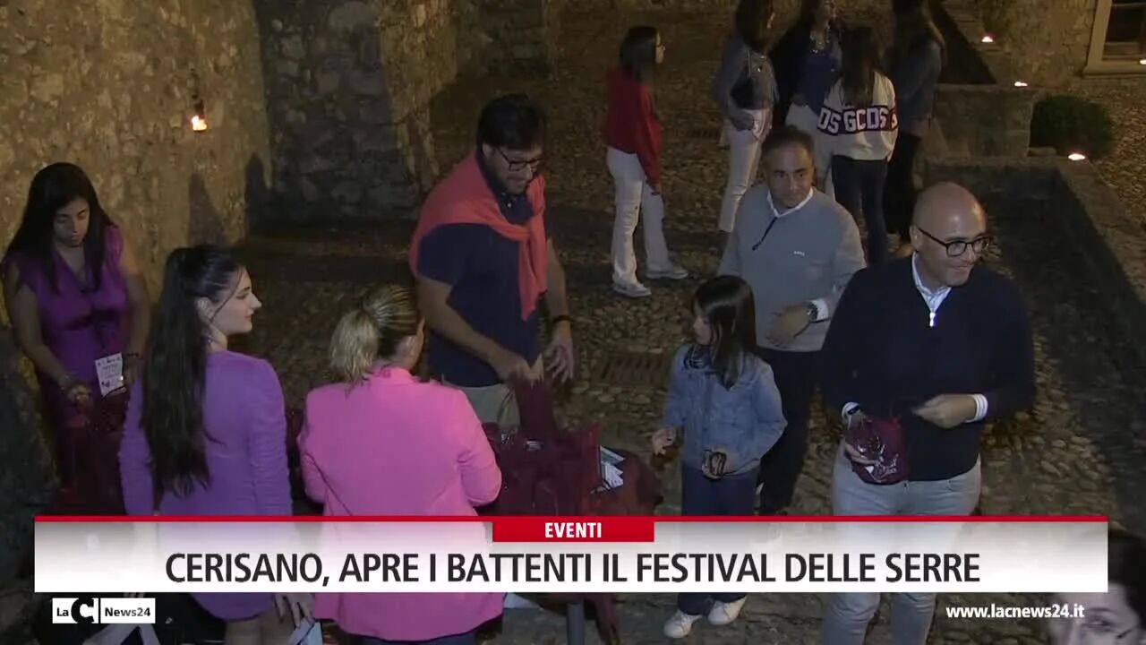 Cerisano, apre i battenti il Festival delle Serre
