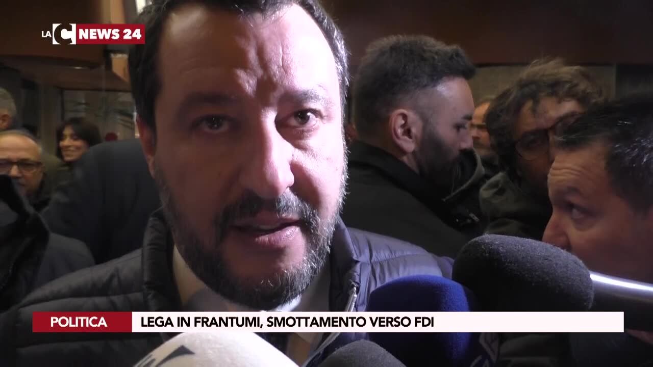 Lega Calabria in frantumi, smottamento verso Fdi