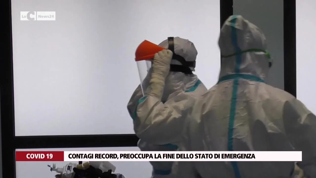 Contagi record, preoccupa la fine dello stato di emergenza