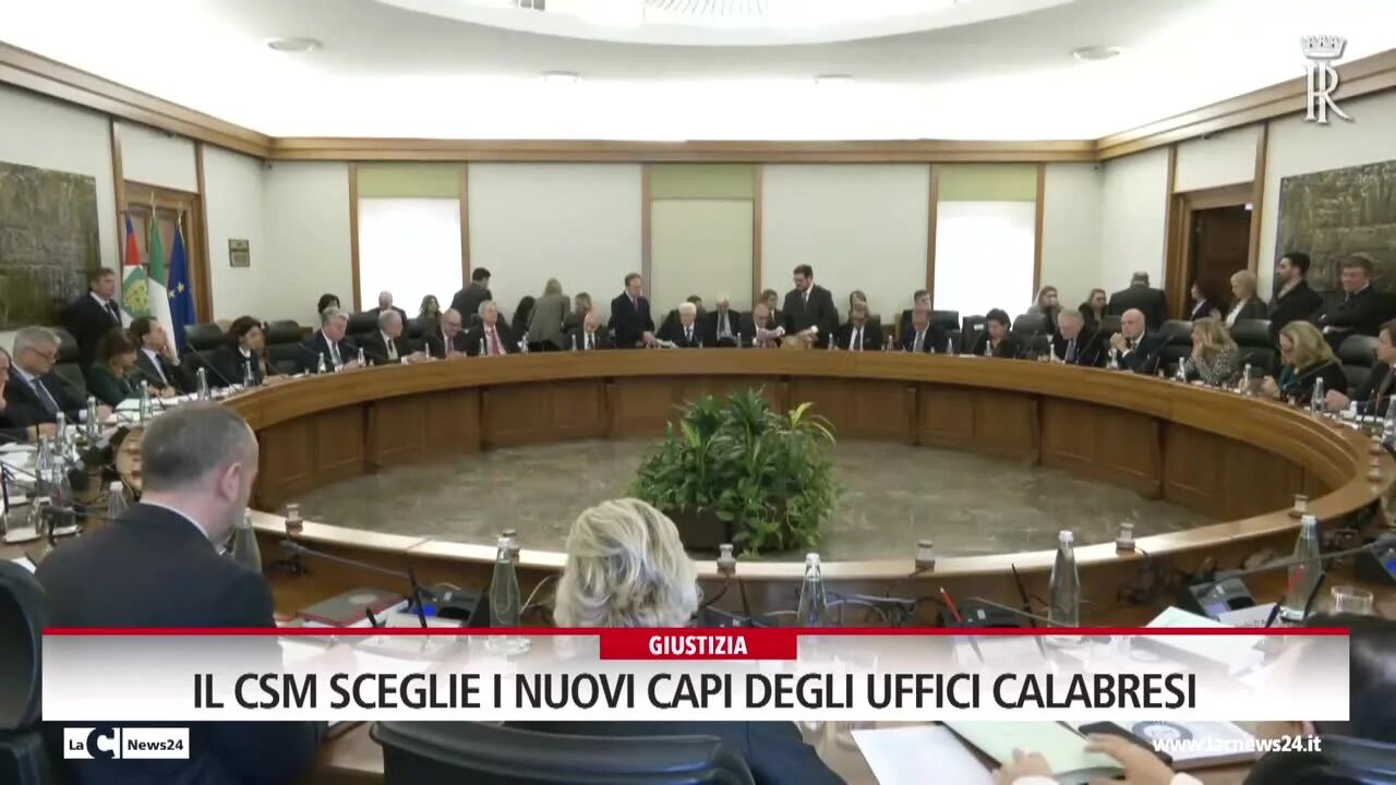 Il Csm sceglie i nuovi capi degli uffici calabresi