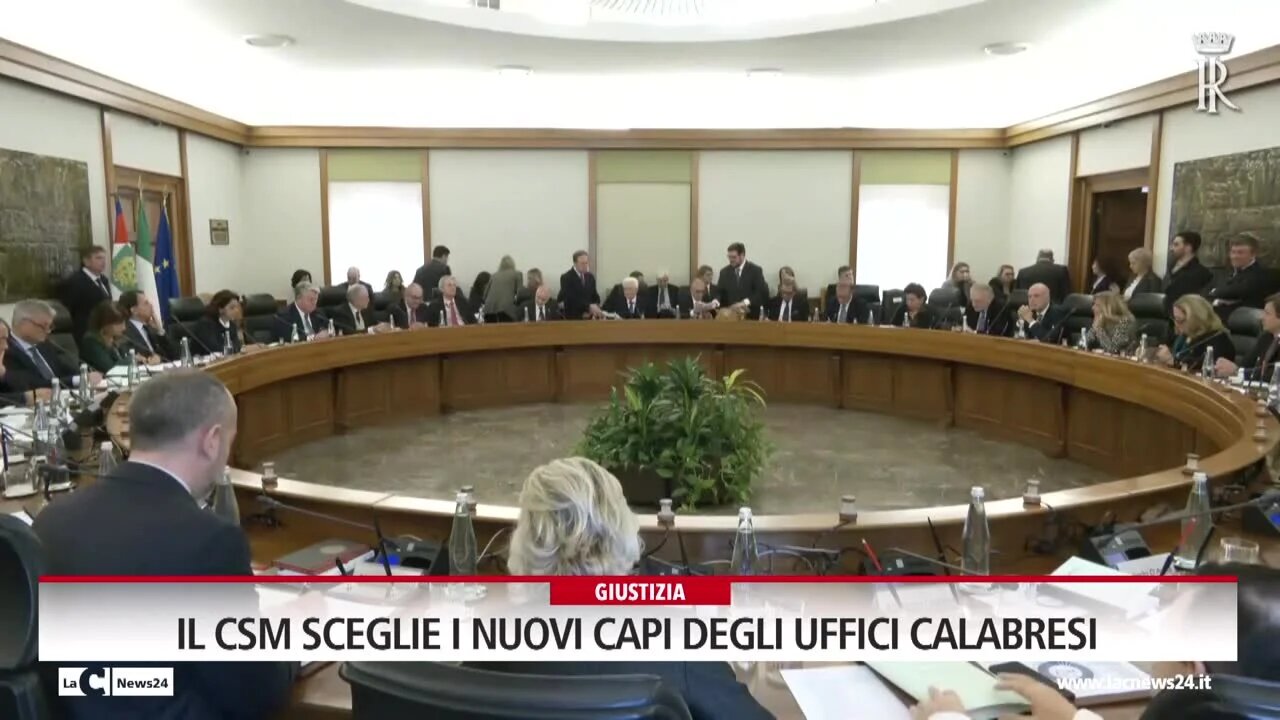 Il Csm sceglie i nuovi capi degli uffici calabresi