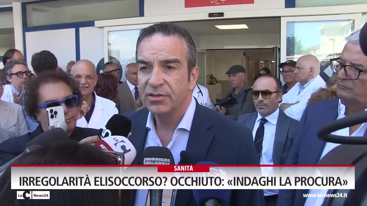 Irregolarità elisoccorso? Occhiuto: «Indaghi la Procura»