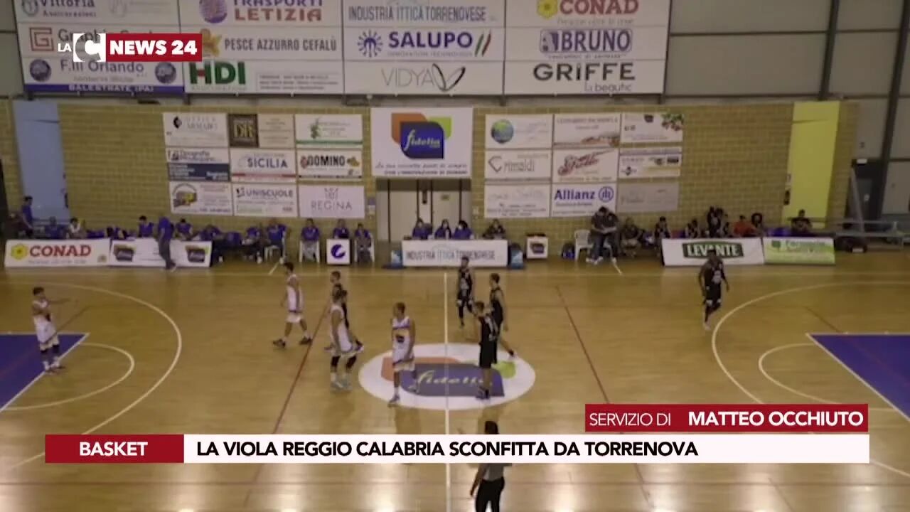 La Viola Reggio Calabria sconfitta da Torrenova