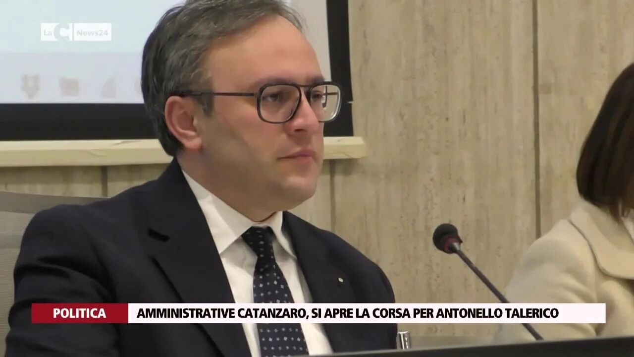 Amministrative Catanzaro, si apre la corsa per Antonello Talerico