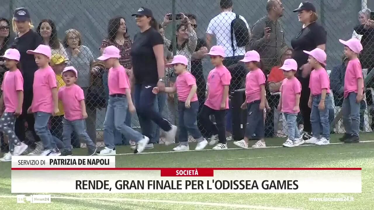 Rende, gran finale per l'Odissea Games