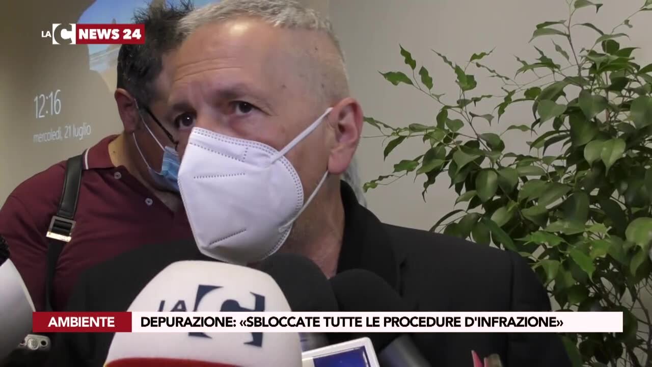 Depurazione: «sbloccate tutte le procedure d'infrazione»