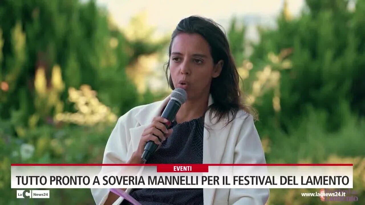 Tutto pronto a Soveria Mannelli per la seconda edizione del Festival del Lamento