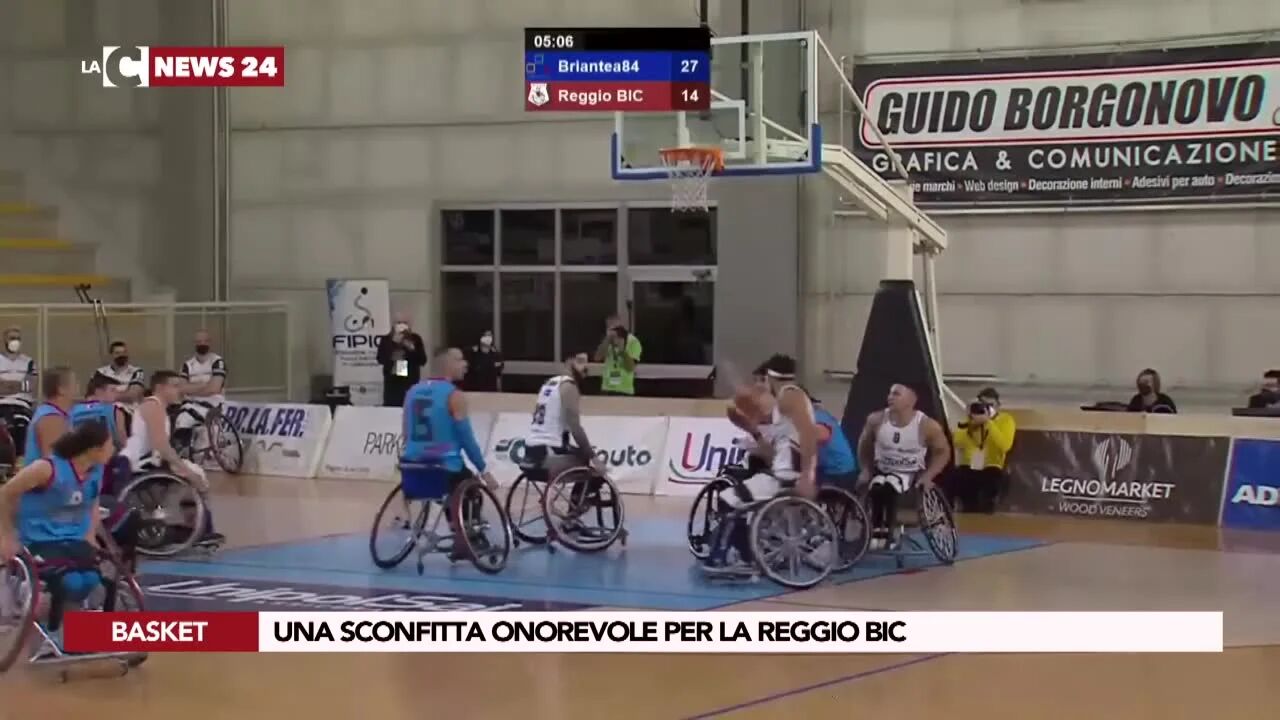 Una sconfitta onorevole per la Reggio Bic
