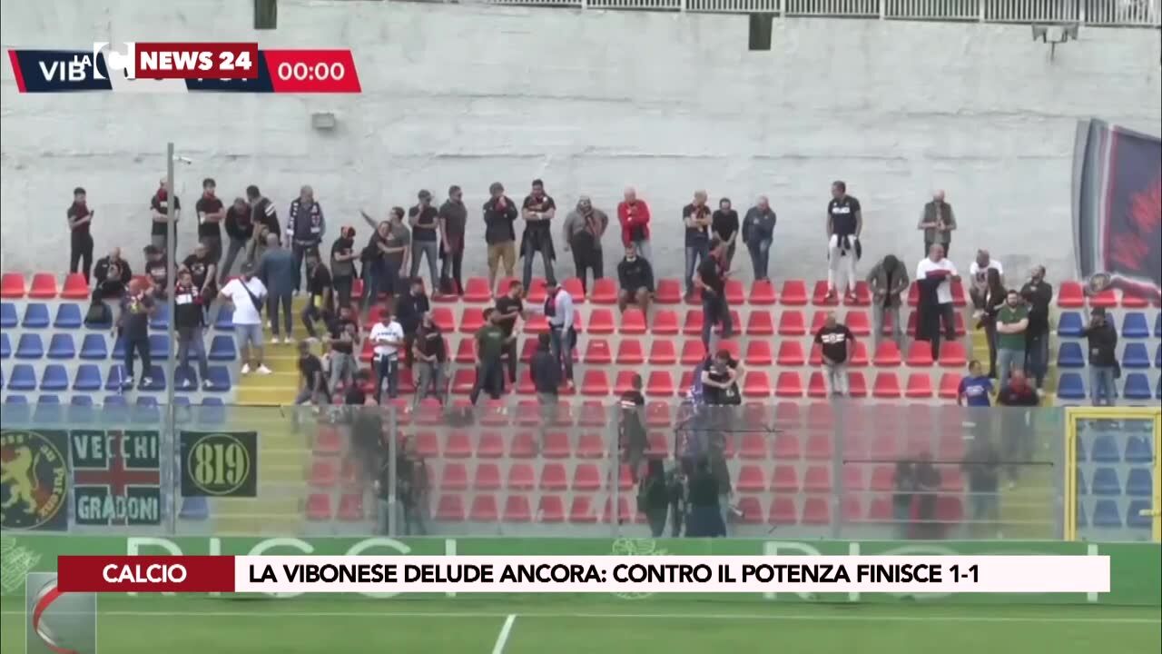 La Vibonese delude ancora: contro il Potenza finisce 1-1