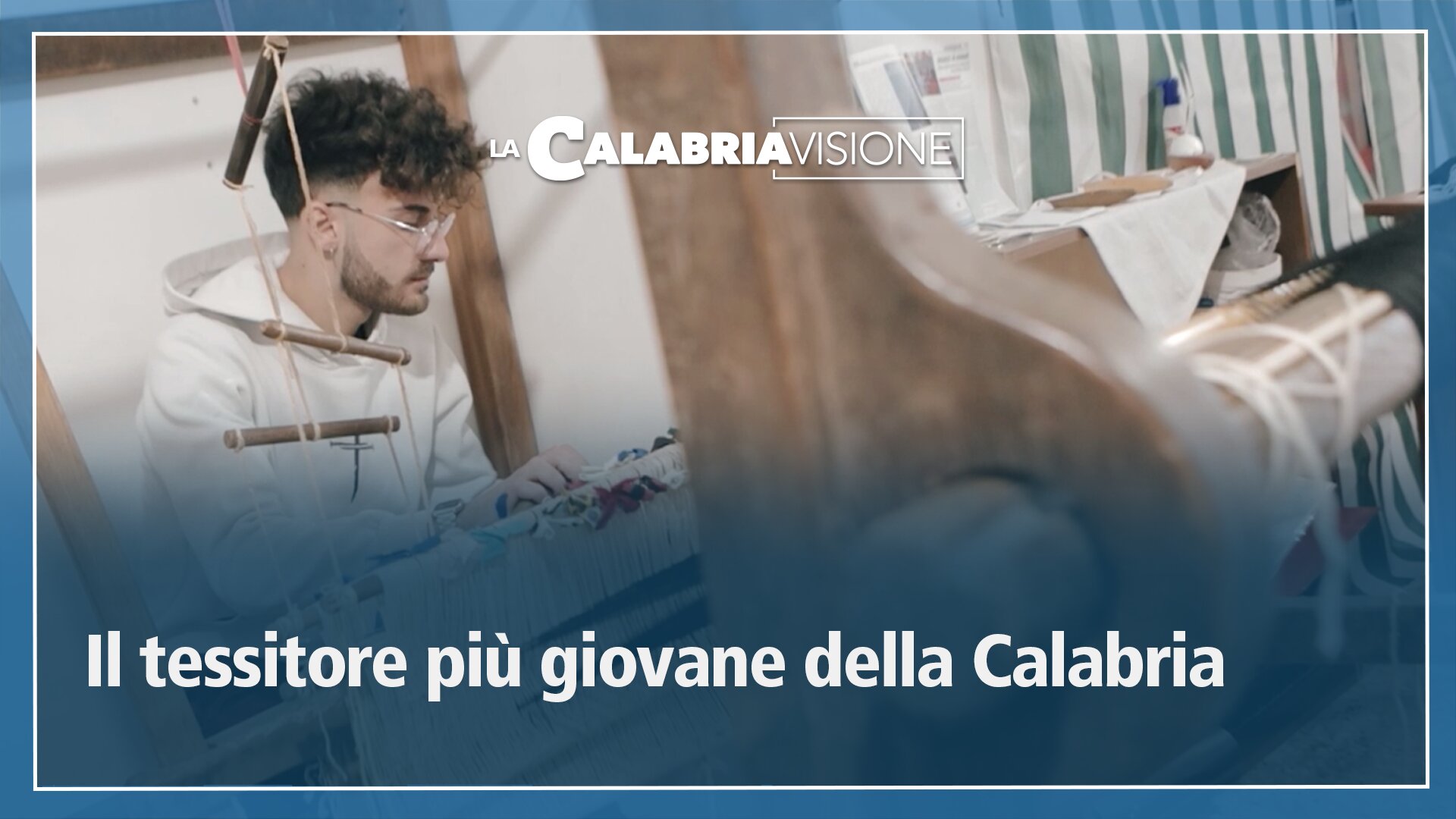 La storia e i sogni di Rocco Vitaliano, il più giovane tessitore della Calabria