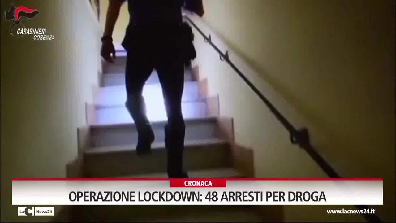 Operazione Lockdown 48 arresti per droga