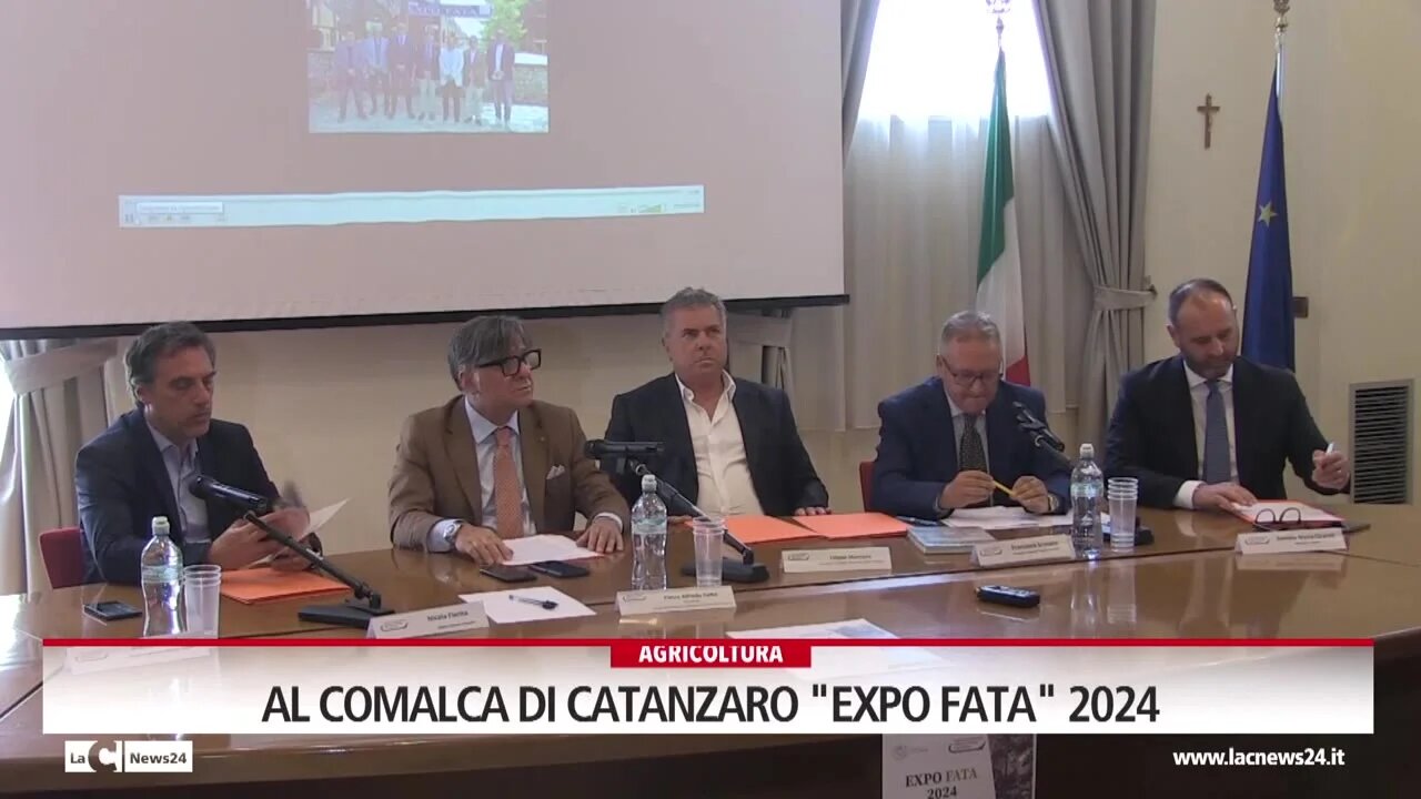 Agricoltura, turismo e ambiente: presentata la seconda edizione di Expo Fata, l’evento a ottobre al Comalca di Catanzaro