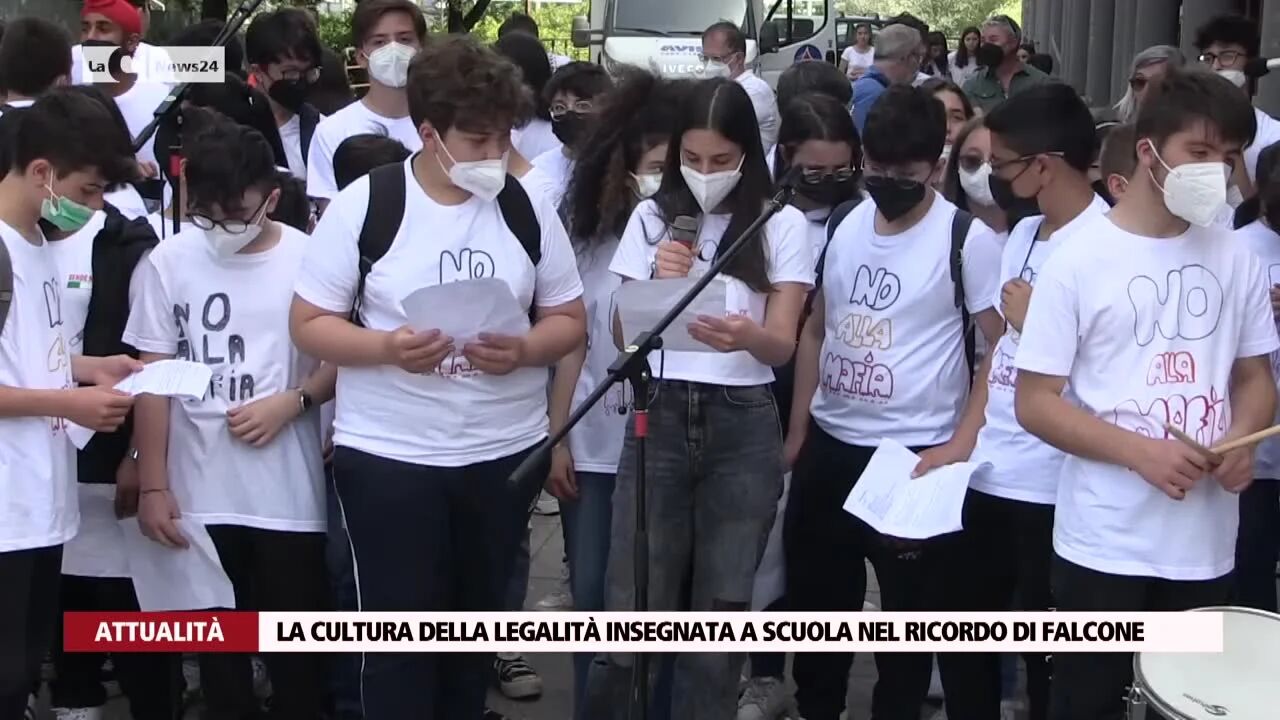 La cultura della legalità insegnata a scuola nel ricordo di Falcone