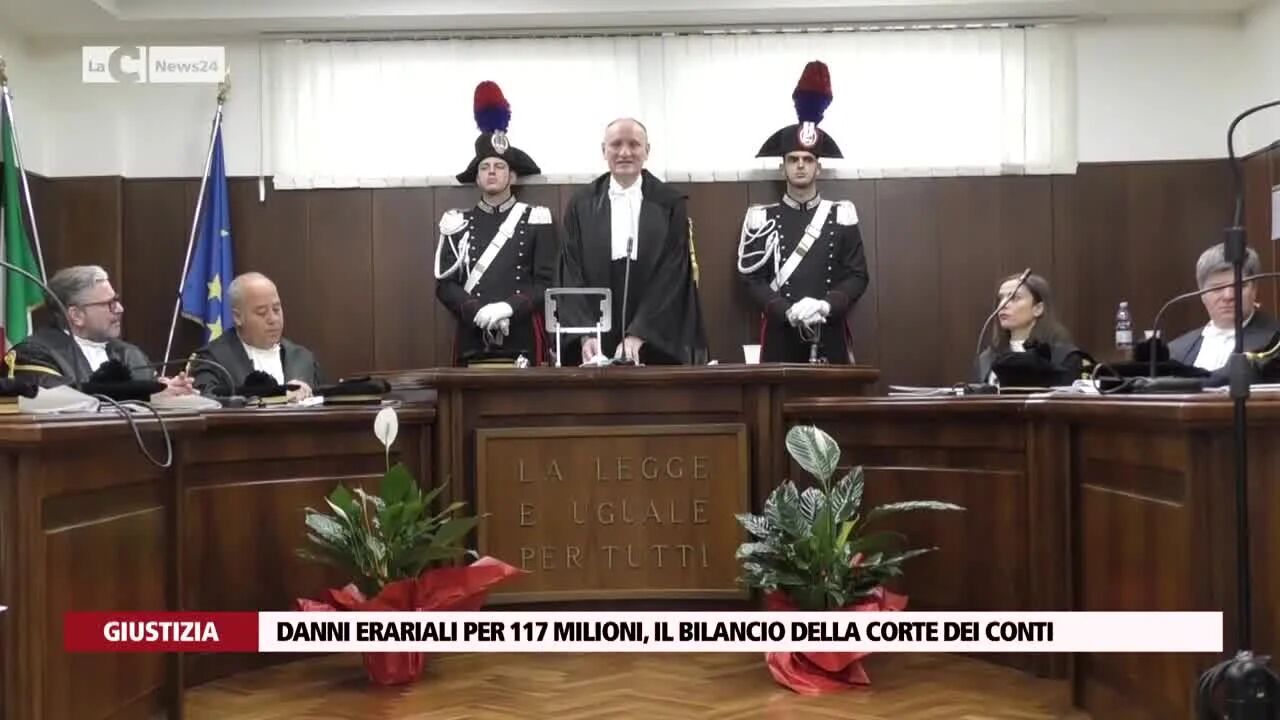 Danni erariali per 117 milioni, il bilancio della Corte dei Conti