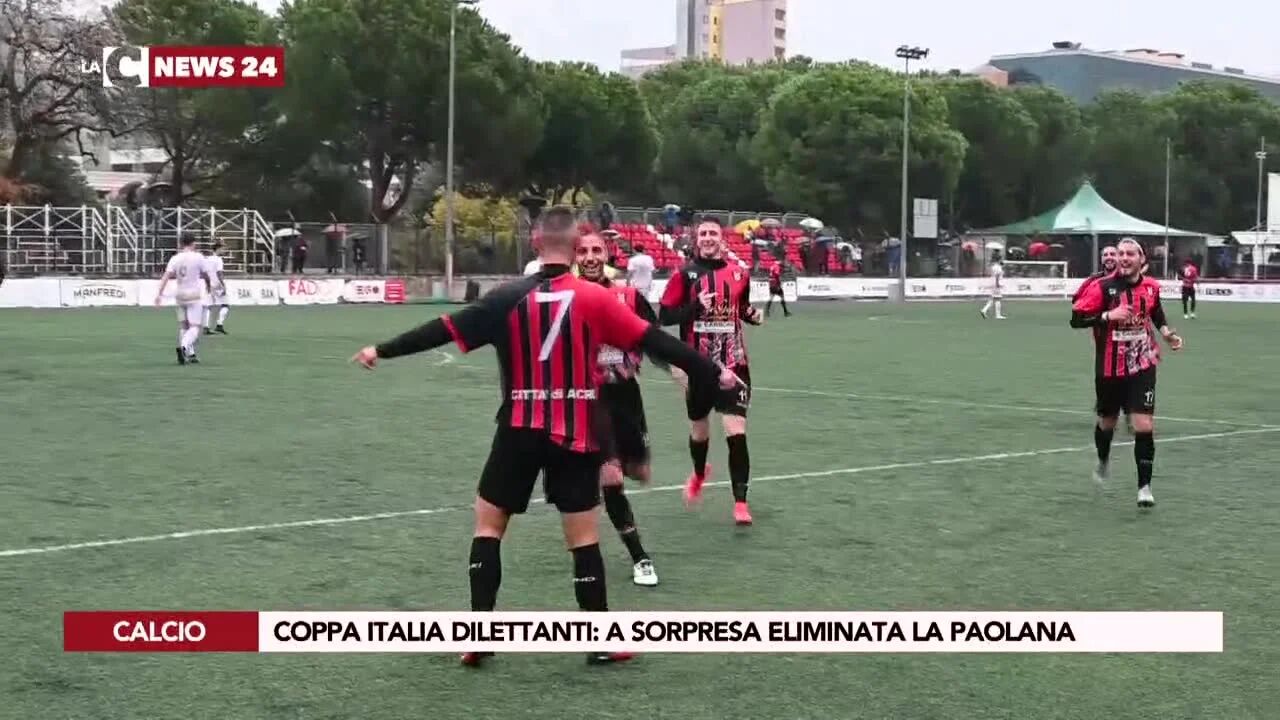 Coppa Italia Dilettanti: a sorpresa eliminata la Paolana