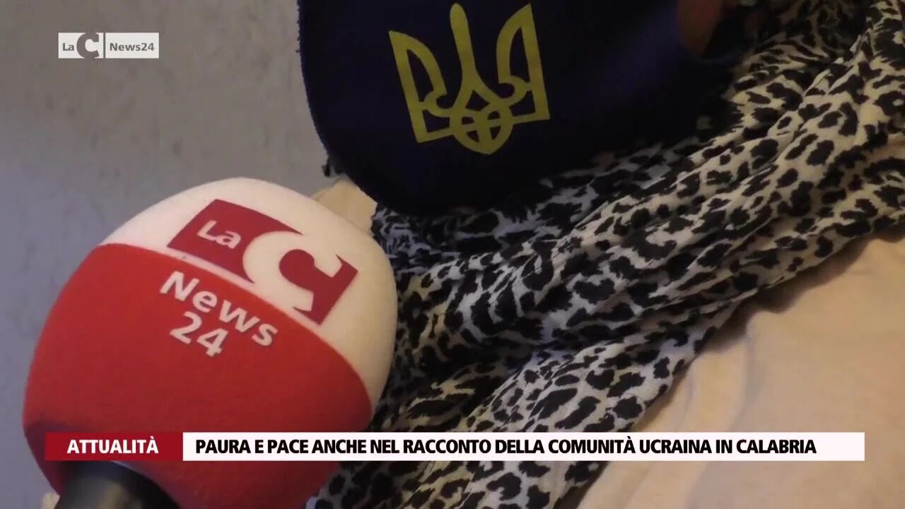 Paura e pace anche nel racconto della comunità ucraina di Calabria