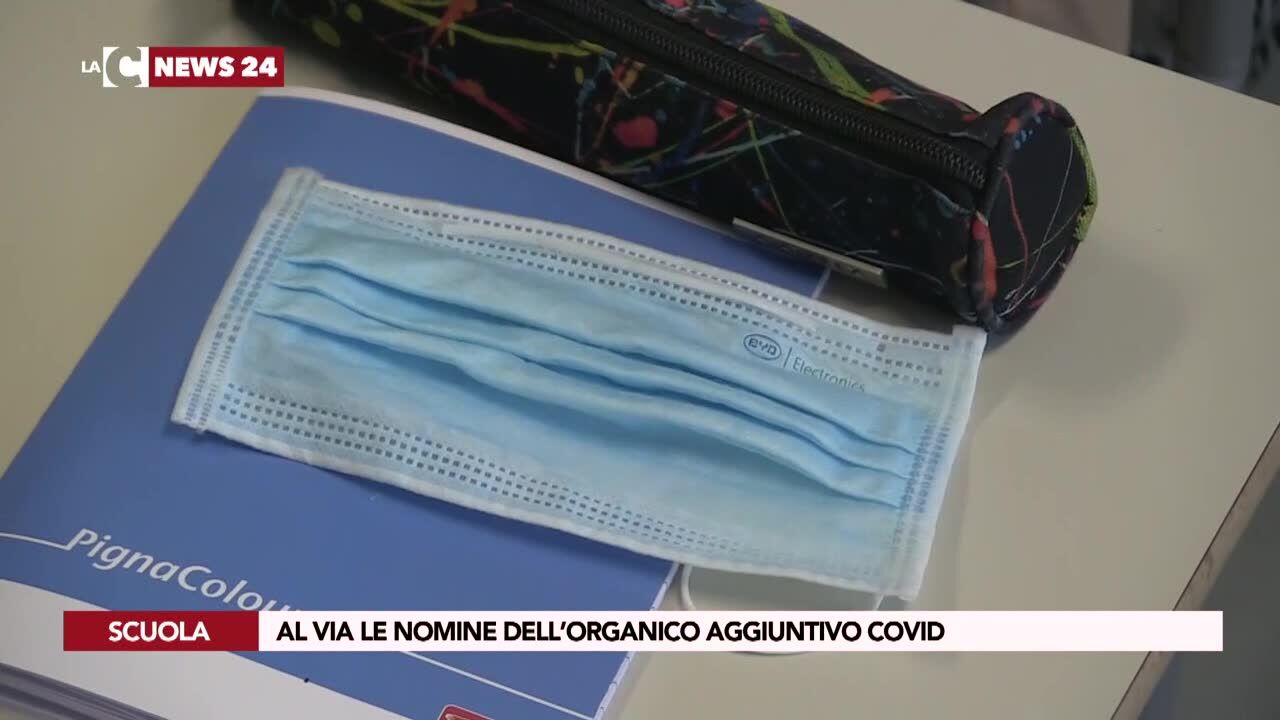 Al via le nomine dell’organico aggiuntivo Covid