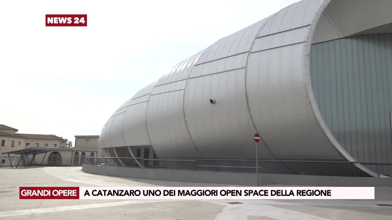 A Catanzaro uno dei maggiori open space della Regione