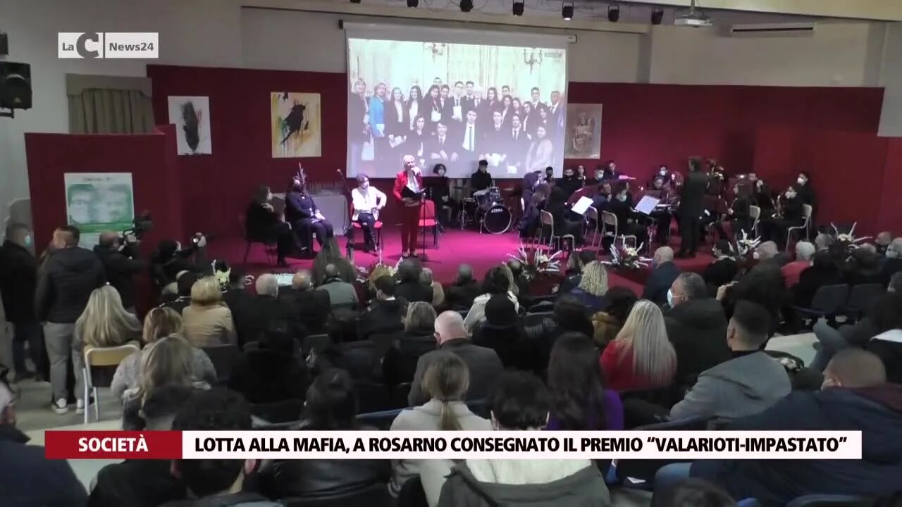 Lotta alla mafia, a Rosarno consegnato il premio “Valarioti-Impastato”