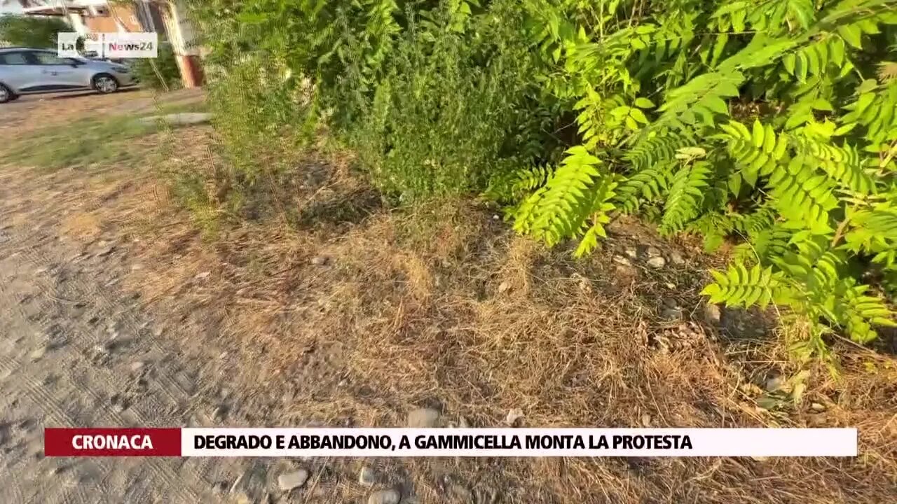 Degrado e abbandono, a Gammicella monta la protesta