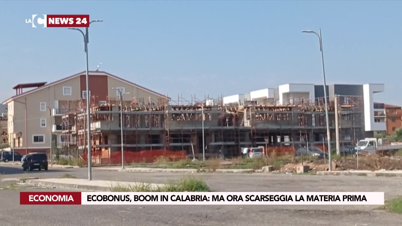 Ecobonus, boom in Calabria: ma ora scarseggia la materia prima