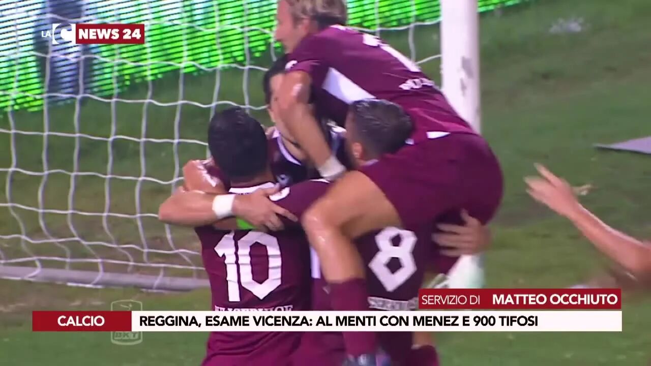 Reggina, esame Vicenza: al Menti con Menez e 900 tifosi