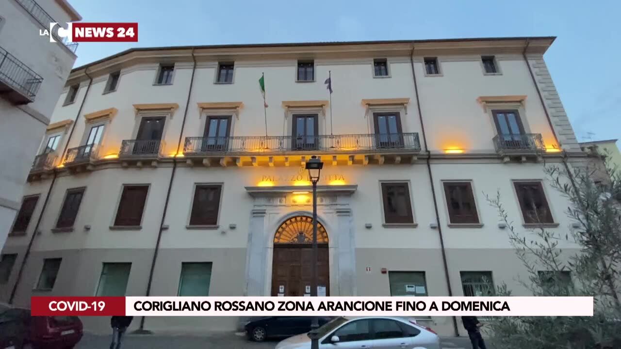 Corigliano Rossano zona arancione fino a domenica
