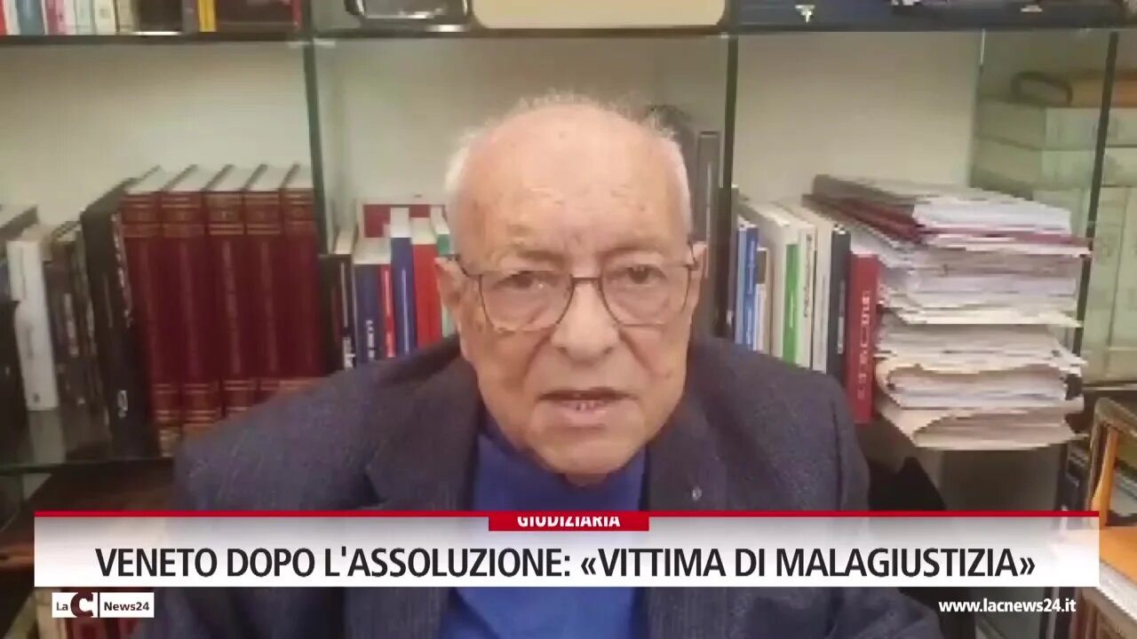 Veneto dopo l'assoluzione «Vittima di malagiustizia»