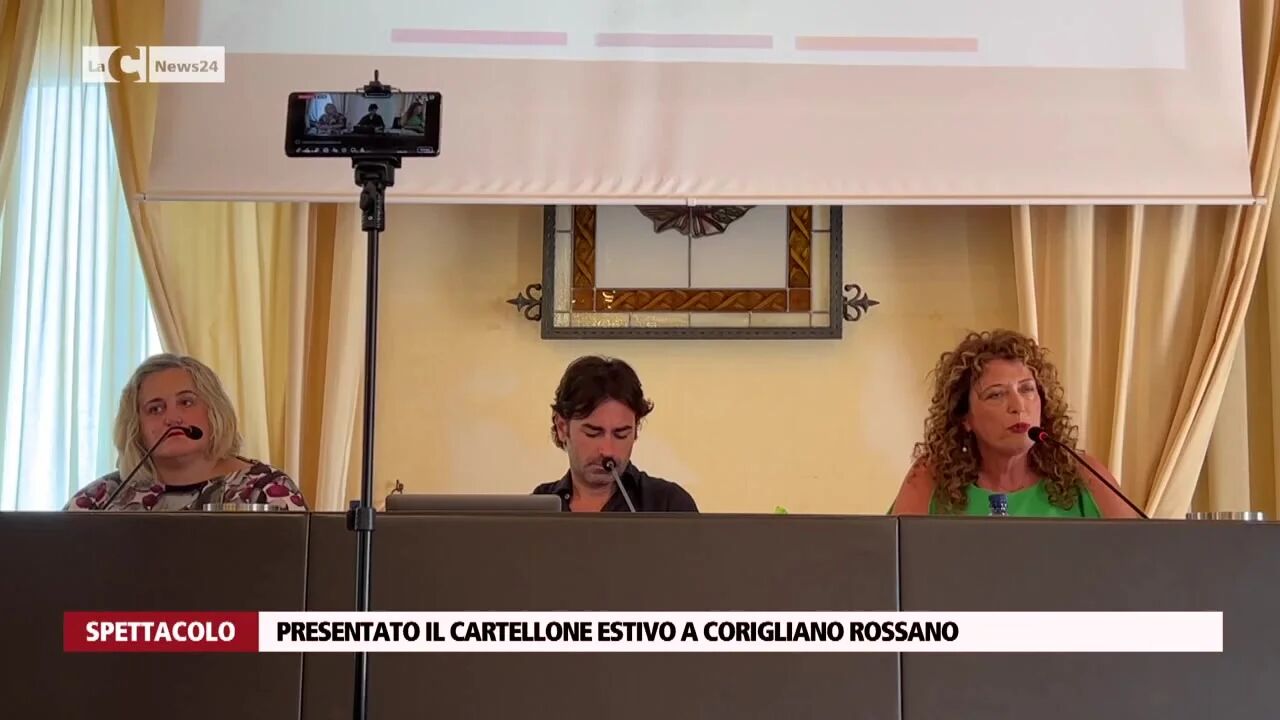 Presentato il cartellone estivo a Corigliano Rossano