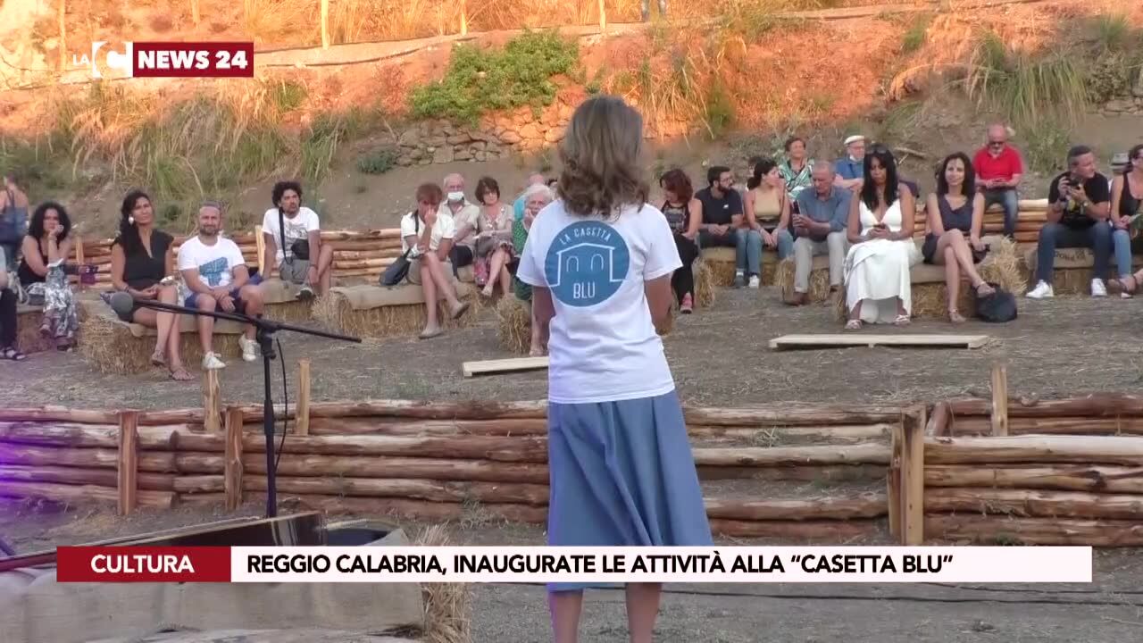 Reggio Calabria, inaugurate le attività alla “Casetta blu”