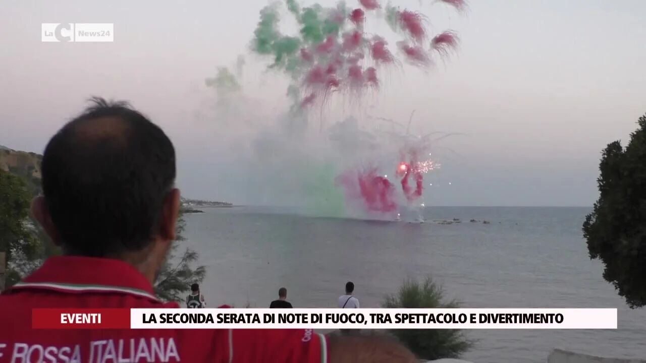 La seconda serata di Note di Fuoco, tra spettacolo e divertimento
