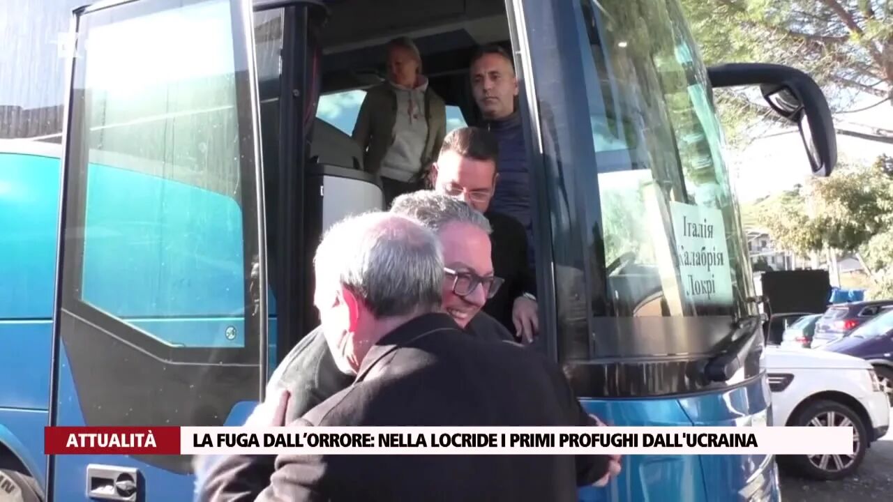 La fuga dall’orrore: nella Locride i primi profughi dall'Ucraina