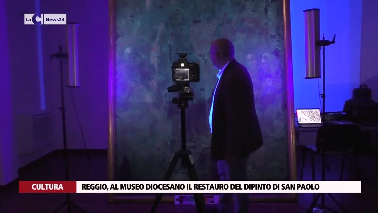 Reggio, al museo diocesano il restauro del dipinto di San Paolo