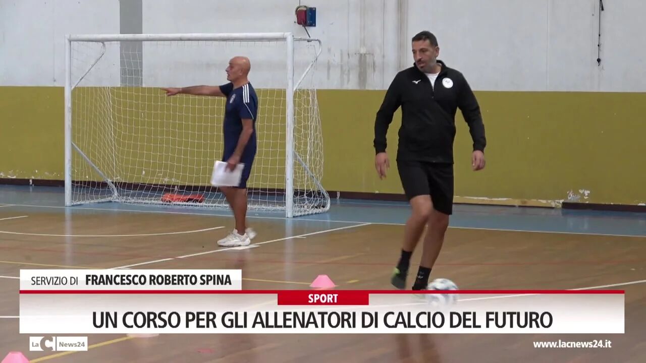 Un corso per gli allenatori di calcio del futuro
