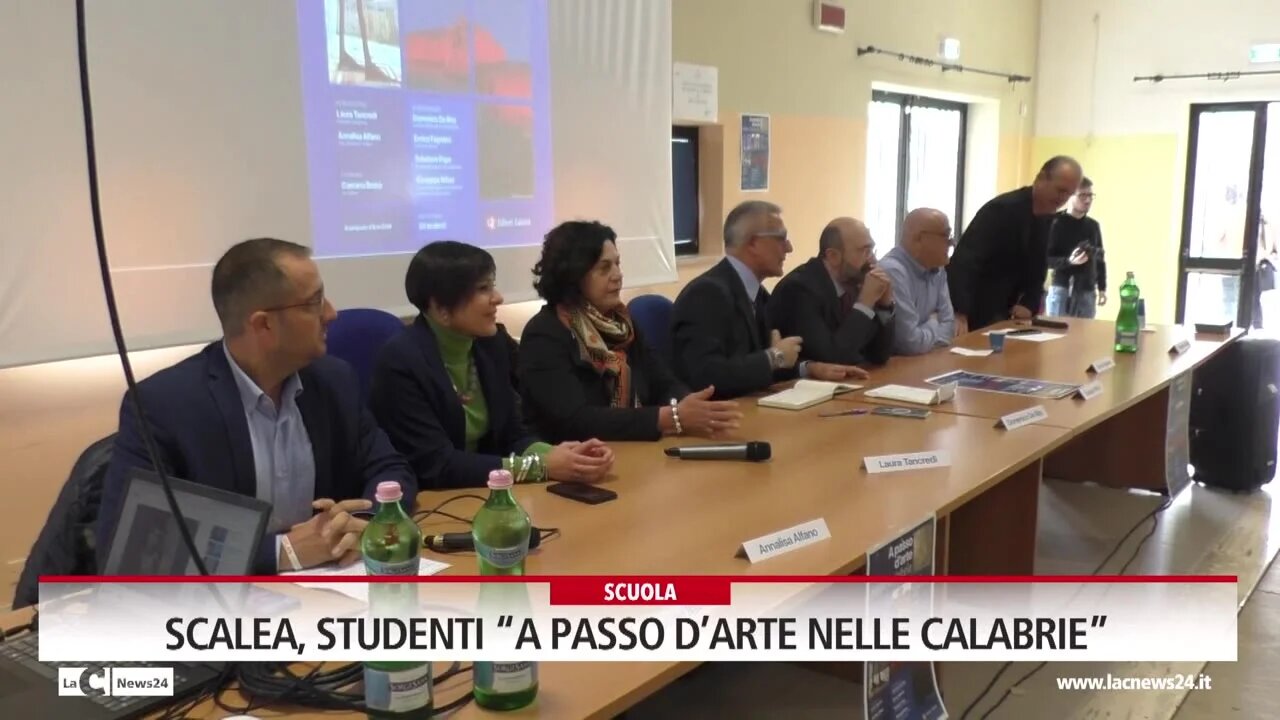 Scalea, studenti “a passo d’arte nelle calabrie”